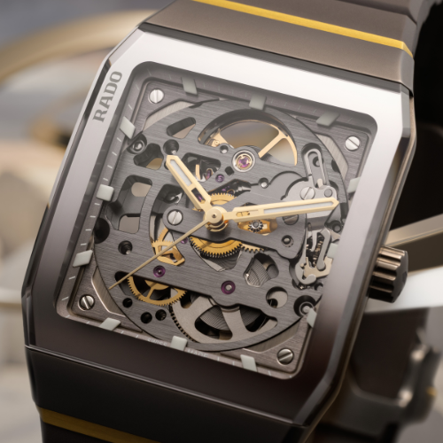 Rado Anatom 32.5mm Automatic Skeleton Dial & Grey Ceramic Stainless Steel Bracelet Watch
