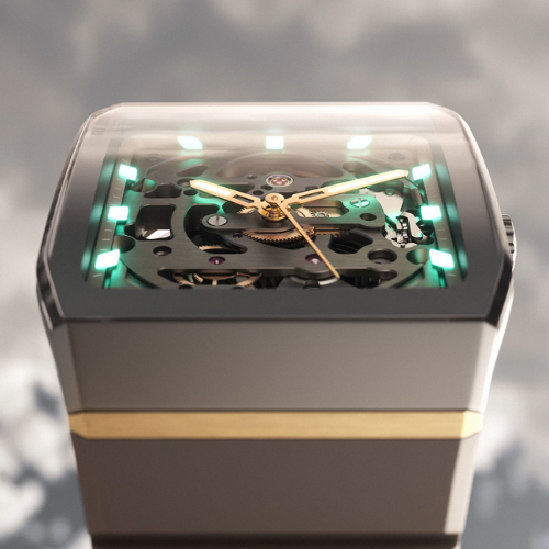 Rado Anatom 32.5mm Automatic Skeleton Dial & Grey Ceramic Stainless Steel Bracelet Watch