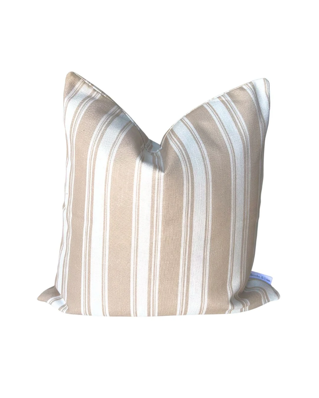 Image of Broad Street Stripe Pillow in Natural