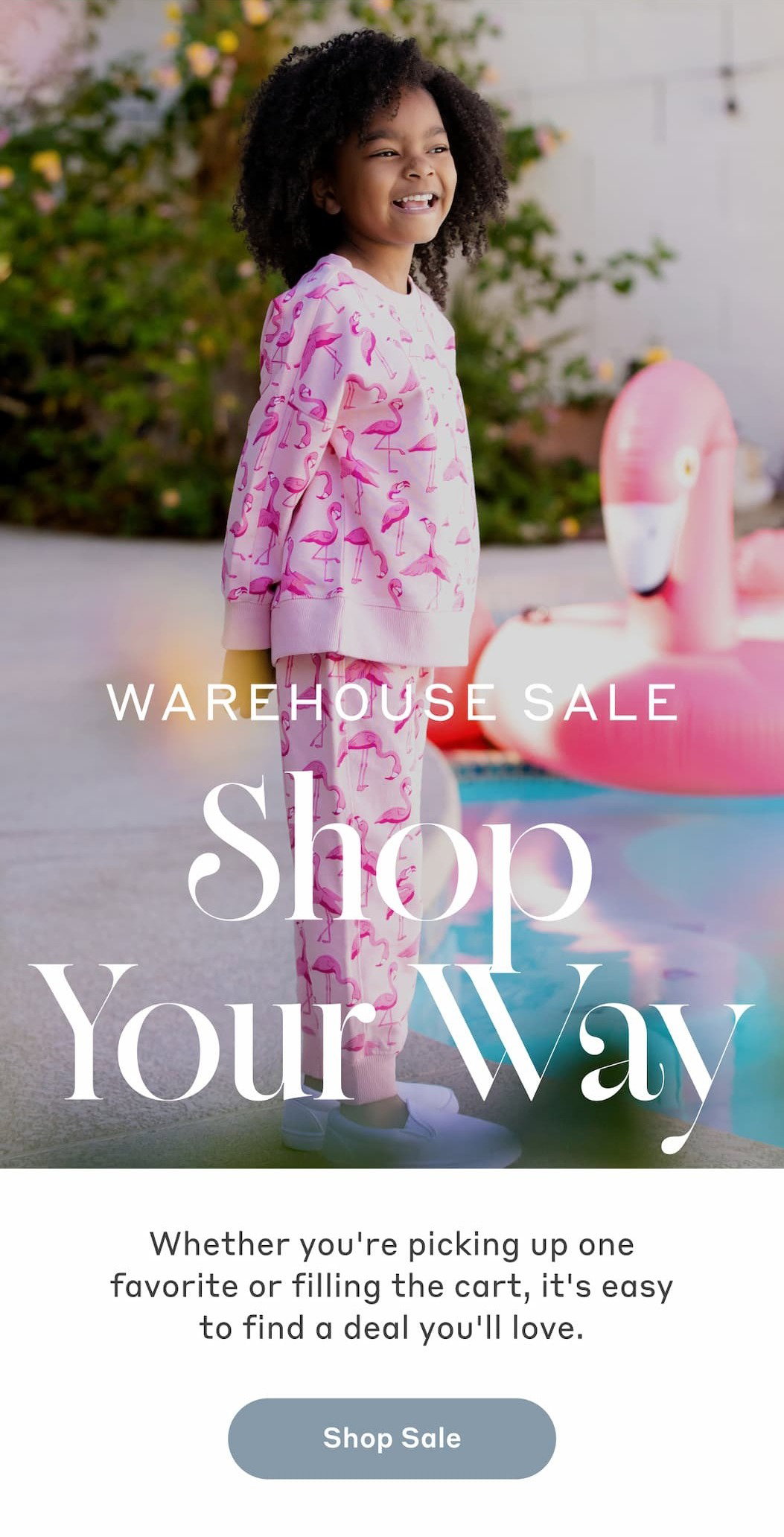 WAREHOUSE SALE - Shop Your Way! Whether you're picking up one favorite or filling the cart, it's easy to find a deal you'll love. Shop Sale