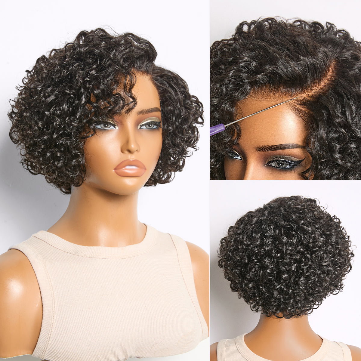 Water Wave Pixie Cut