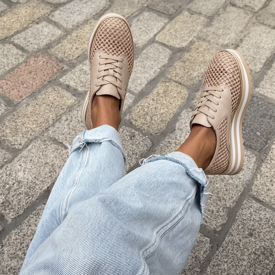 Raffia Sneakers