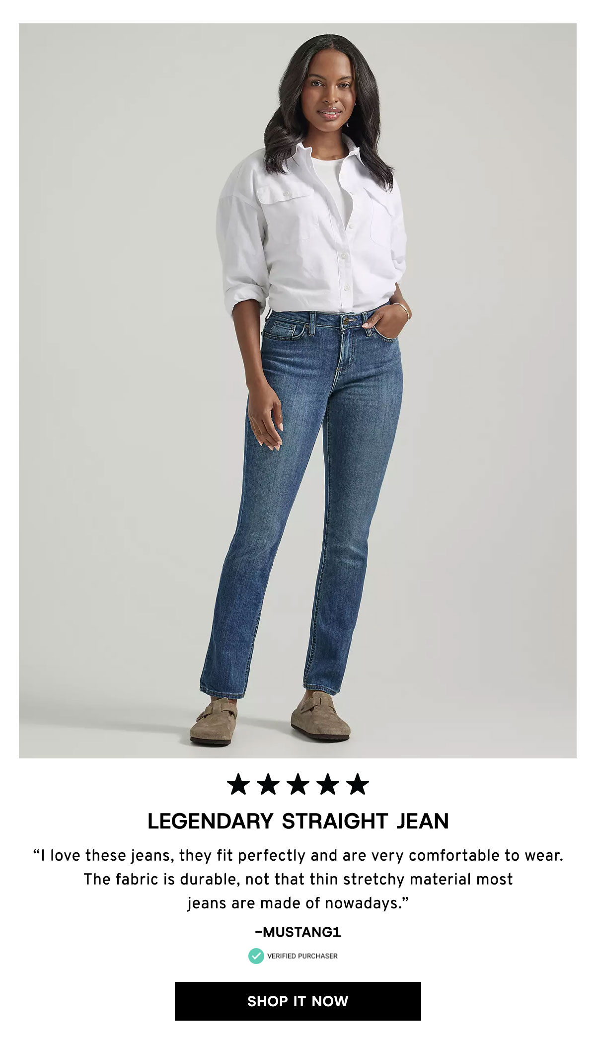 Legendary Straight Jean - Shop It Now