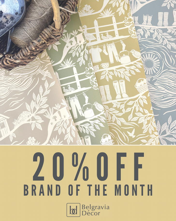 20% Off Belgravia Wallpapers at WOW