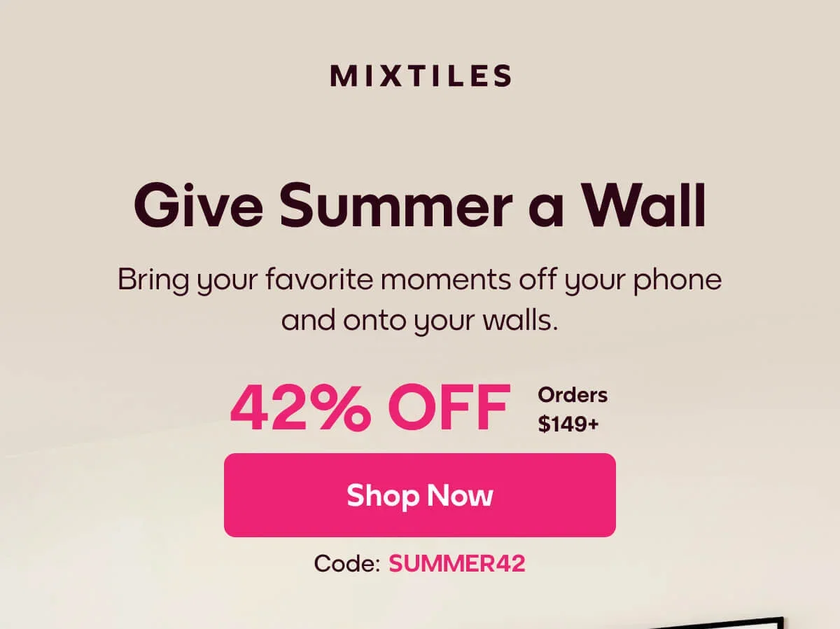 [MIXTILES] Don't let your best holiday memories fade. | ORDER NOW