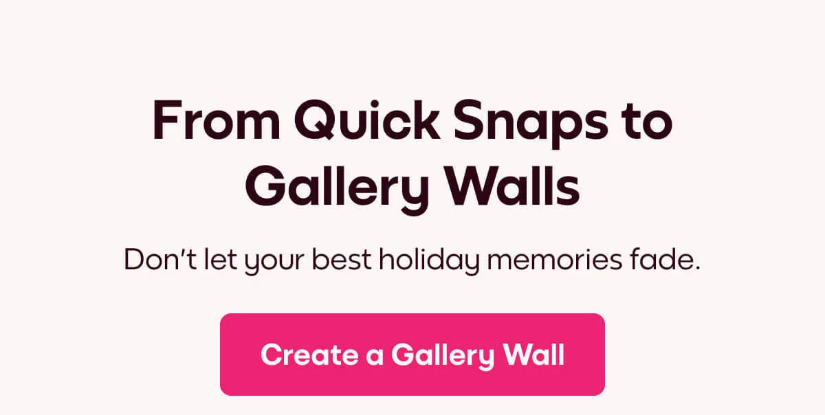 [MIXTILES] Don't let your best holiday memories fade. | ORDER NOW
