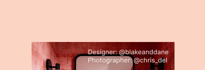 DESIGNER: @BLAKEANDDANE PHOTOGRAPHER: @CHRIS_DEL
