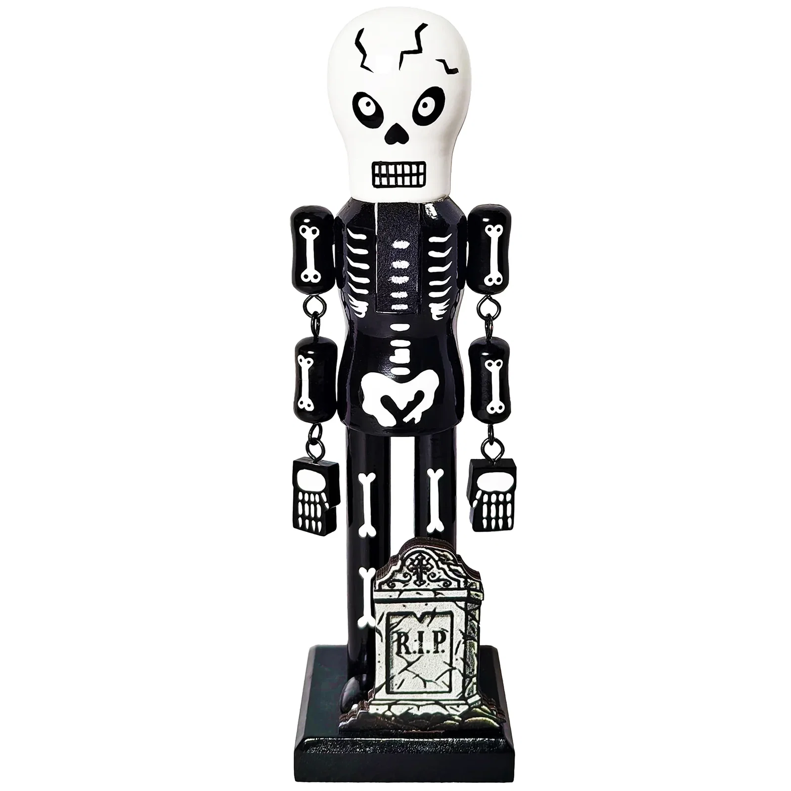 Image of Skeleton Man Nutcracker, 10"