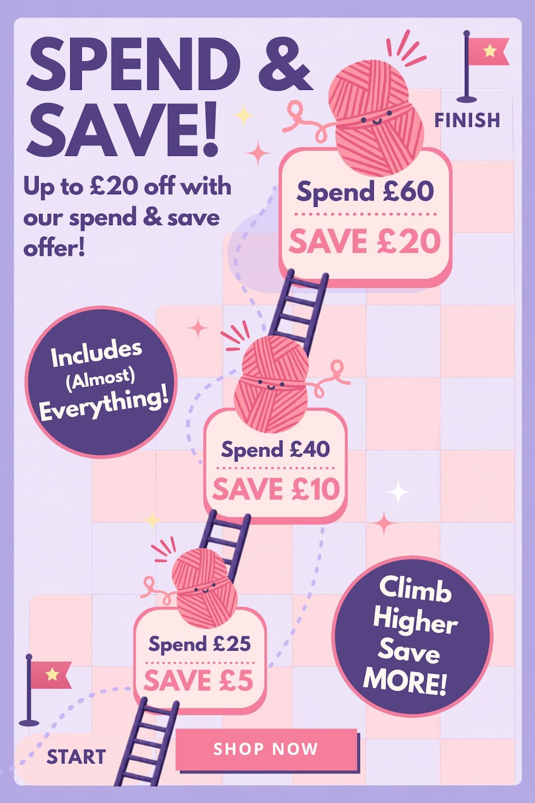 Spend & Save Ladder