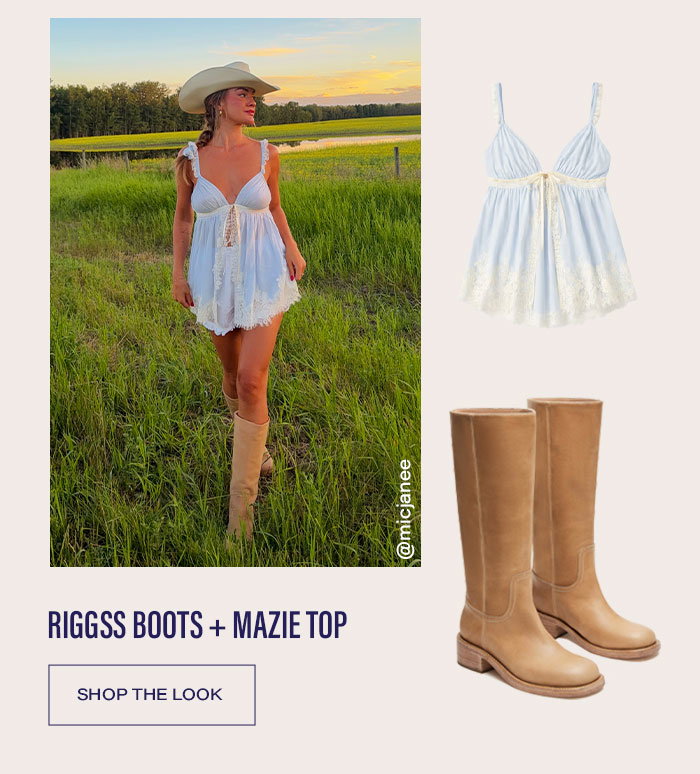 RIGGSS+MAZIE TOP