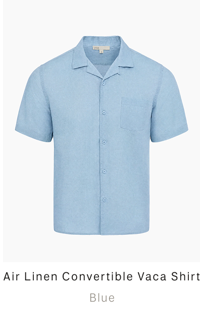 Air Linen Convertible Vacation Shirt