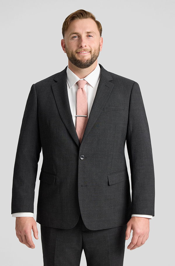 Charcoal London Check Suit Jacket