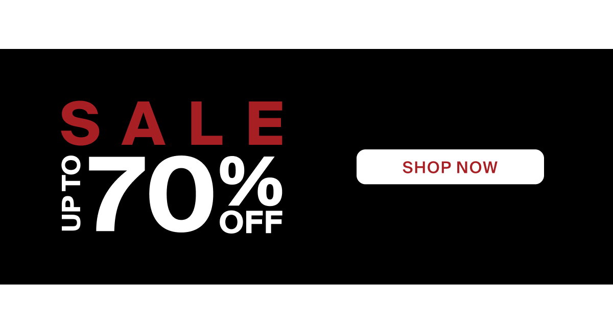 Up to 70% Off Sale