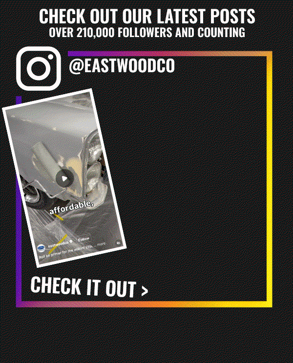 Instagram promo graphic featuring @EastwoodCo, highlighting the latest posts and inviting followers to “Check It Out.”