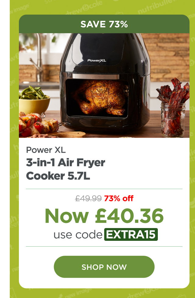 Power XL Air Fryer Cooker 5.7L