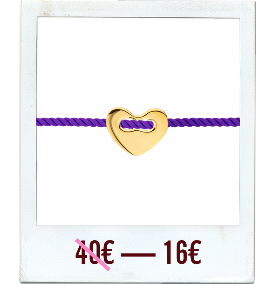 BRACELET - PURPLE CORAZON