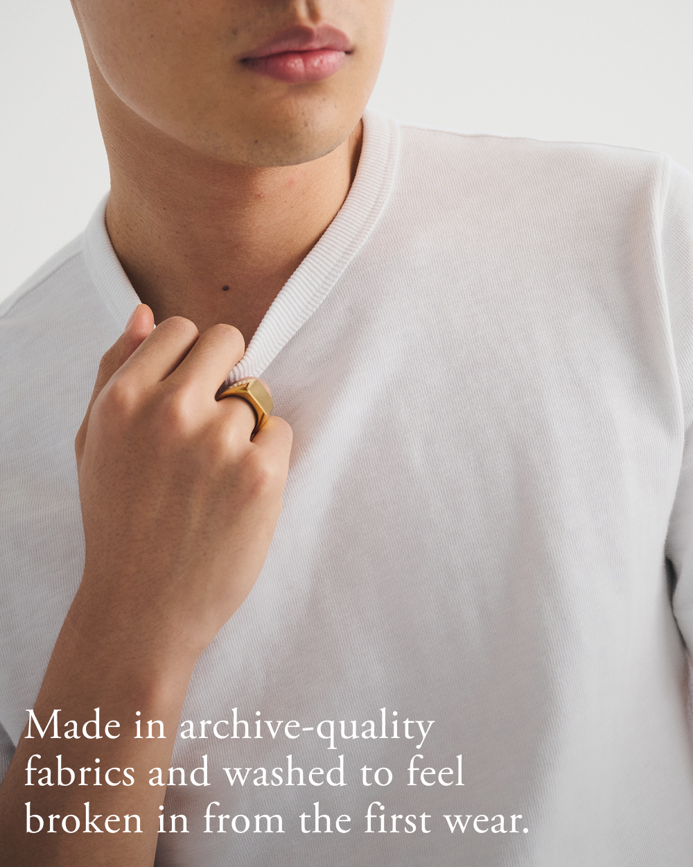 Made in archive-quality fabrics and washed to feel broken in from the first wear.