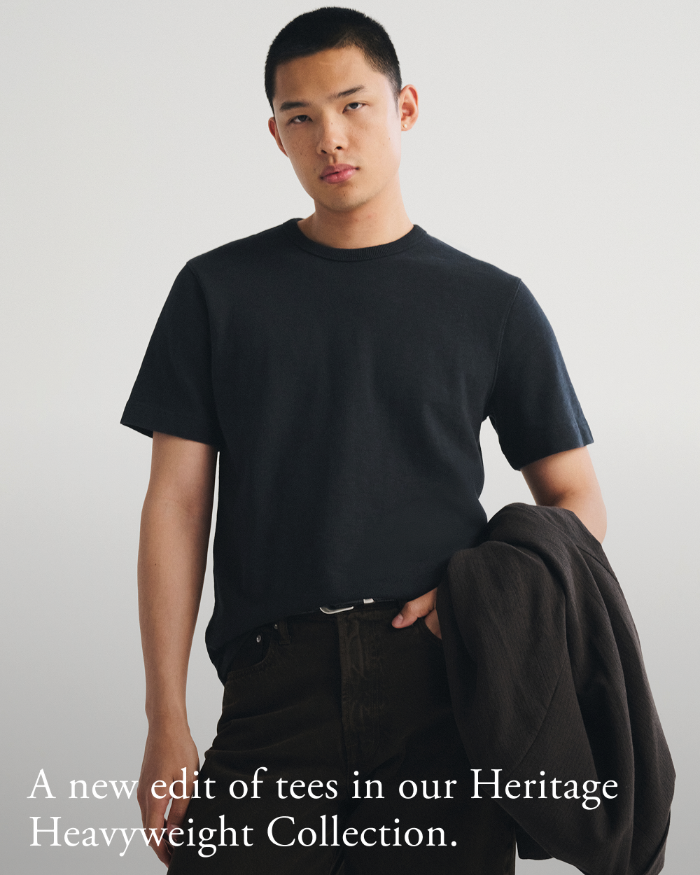 A new edit of tees in our Heritage Heavyweight Collection.