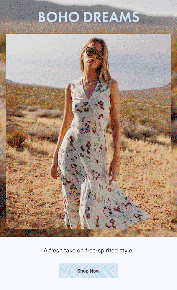 Boho Dreams: A fresh take on free-spirited style.