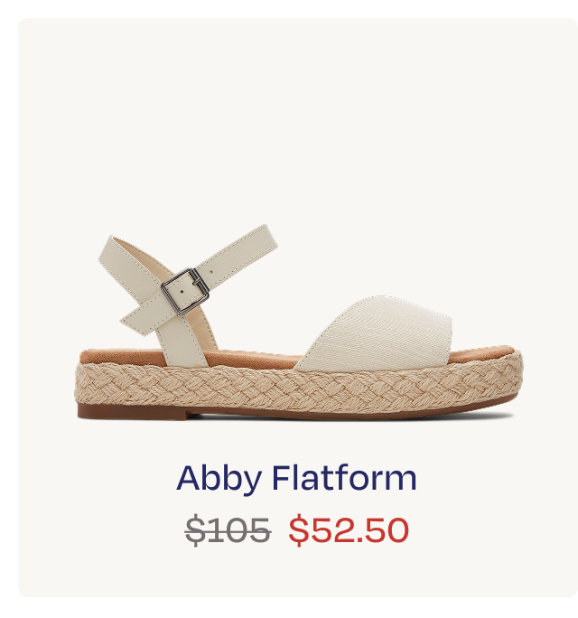Abby Flatform Espadrille Sandal