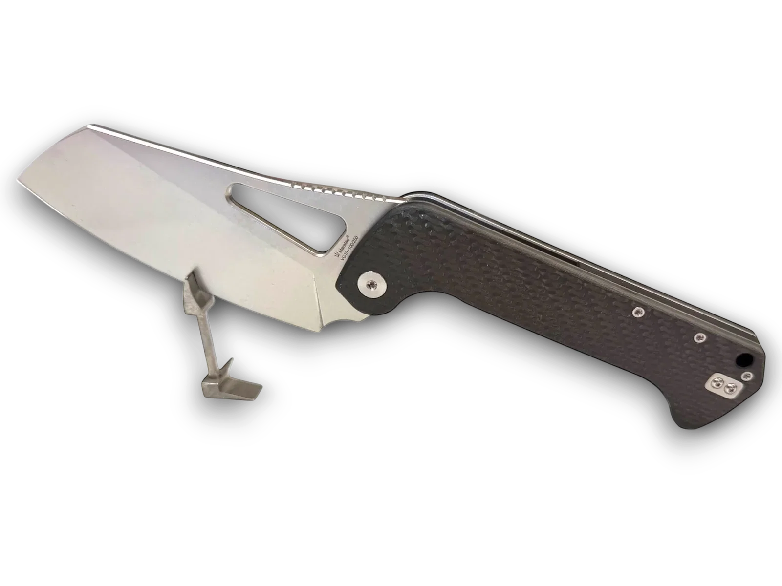 The MEG Megalith Tactical Folding Kitchen VG10 Knife by Maratac
