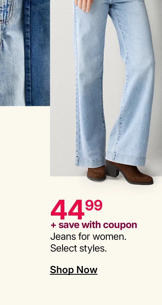 starting at $19.99 jeans for women