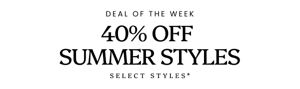 DEAL OF THE WEEK