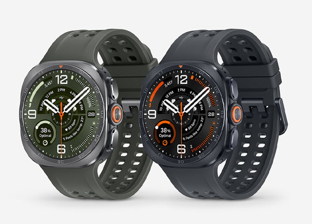 470813 SAMSUNG Galaxy Watch Ultra2 Smartwatch, Galaxy AI Gesundheitstracker inkl 3in1-Ladestation