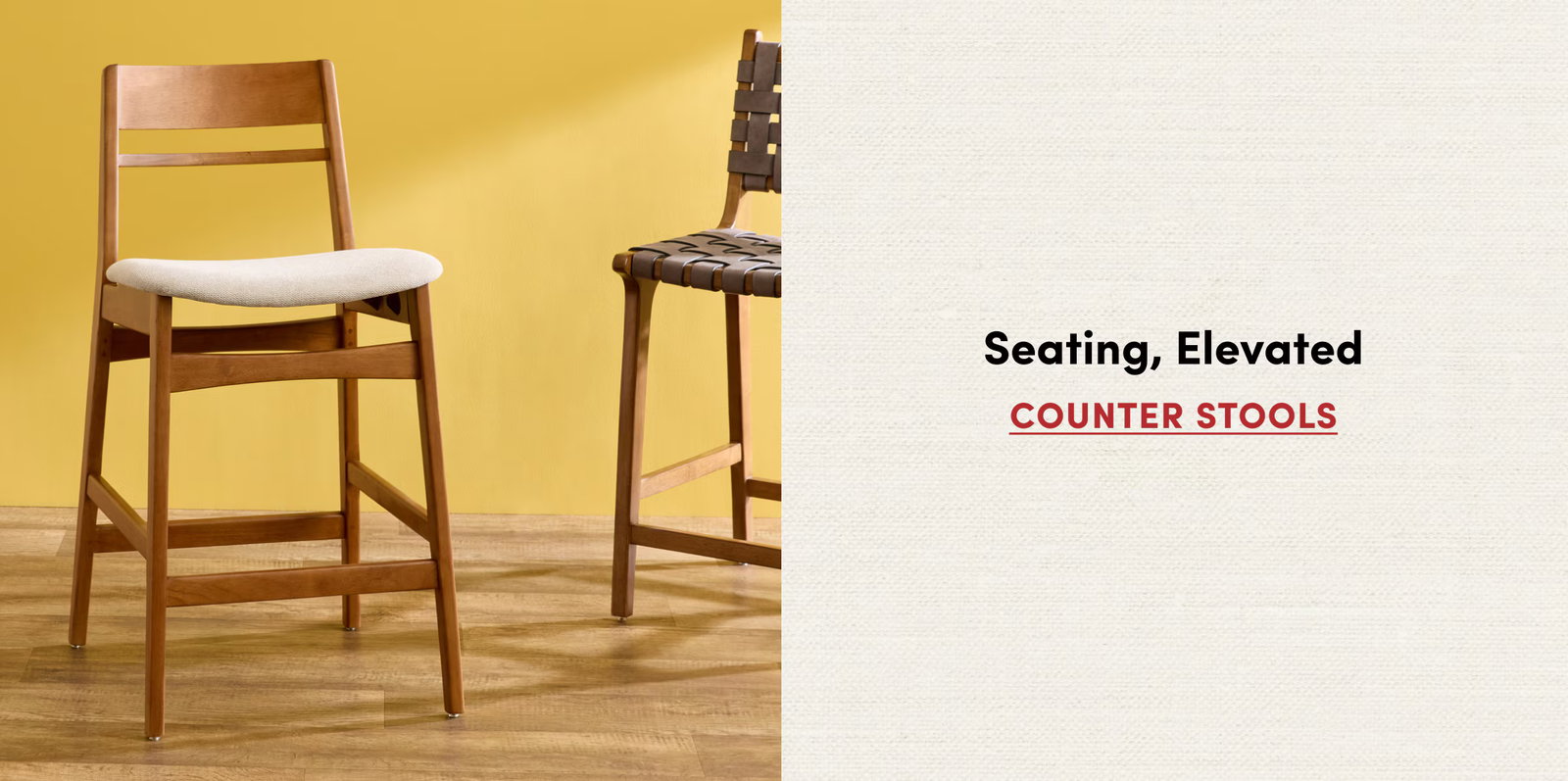 Seating, Elevated Counter Stools