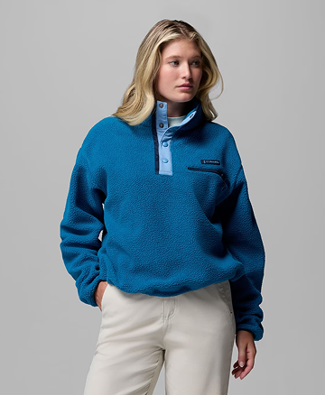Women's Helvetia II Cropped Half Snap Fleece Pullover