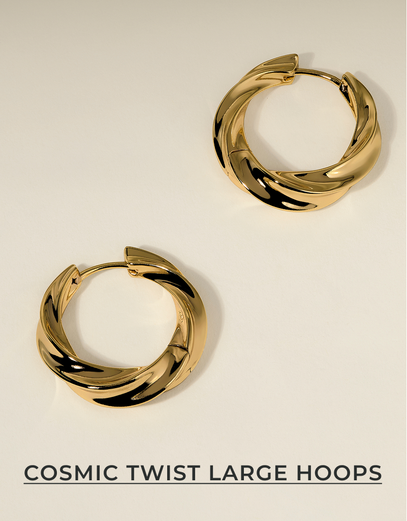 Large star twist hoops