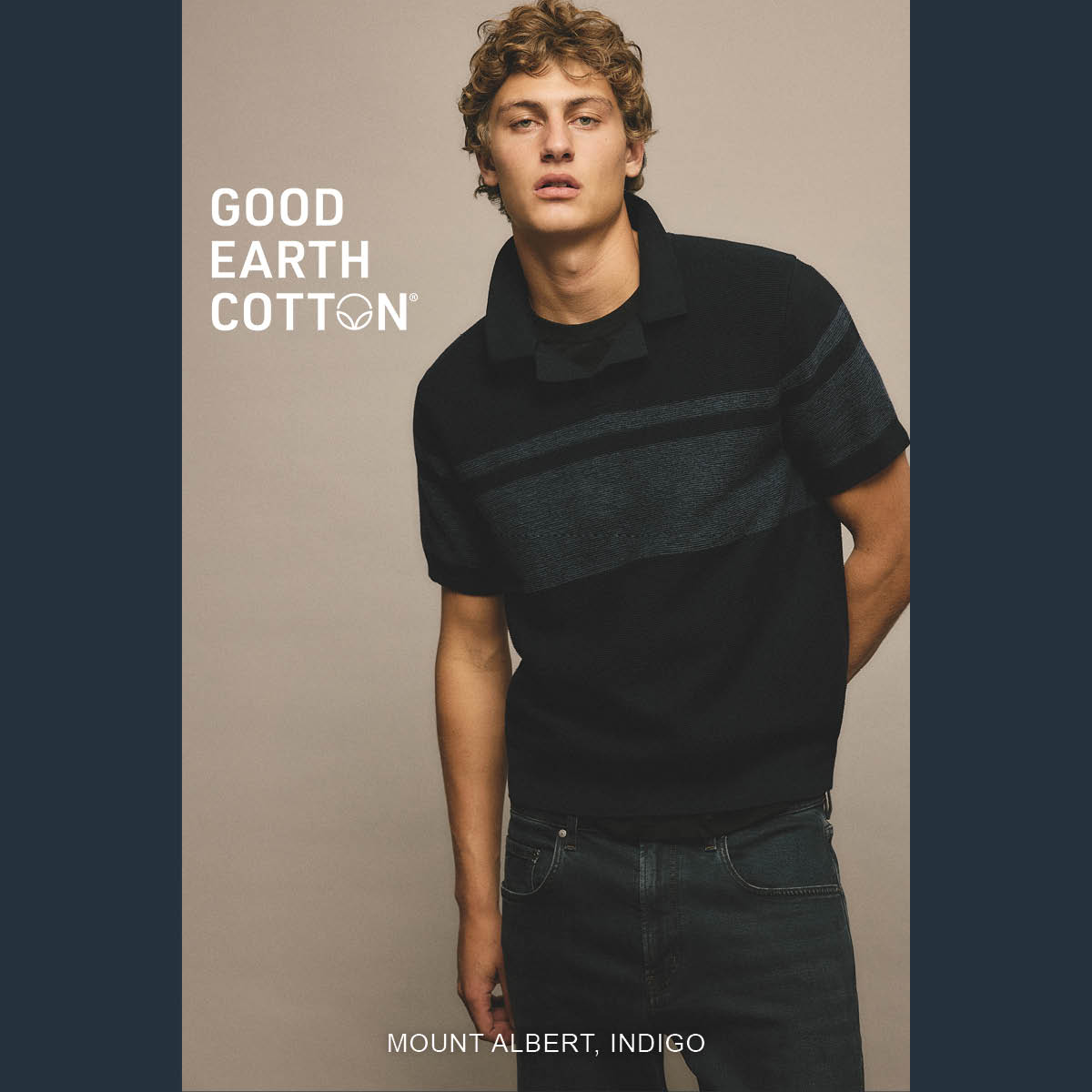 Shop Mount Albert Knit, Indigo online and instore at Rodd & Gunn