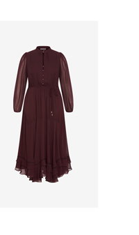 Shop the Yasmine Long Sleeve Maxi Dress