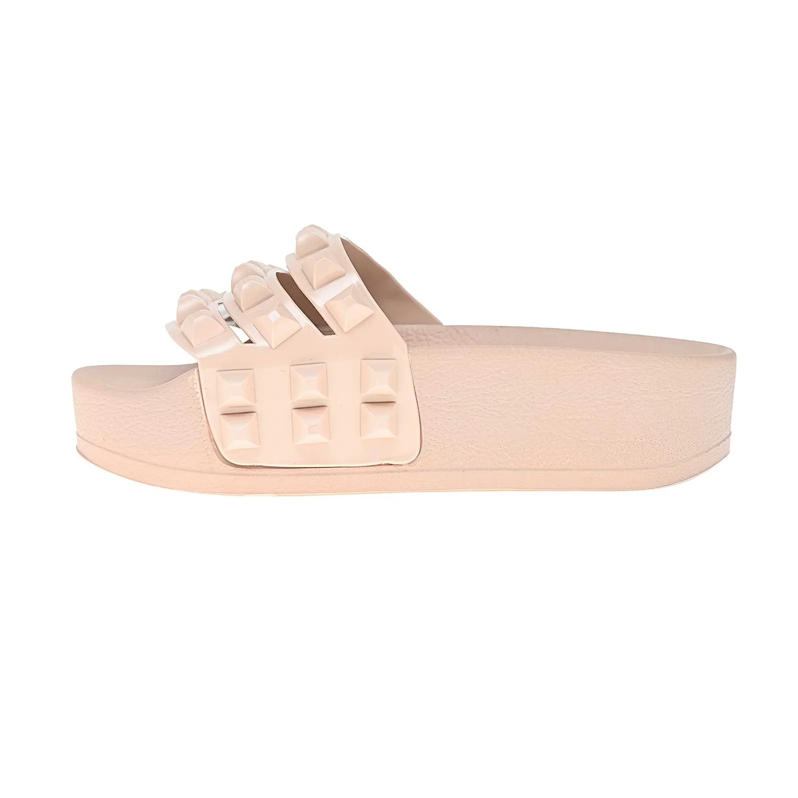 Image of Carmen Platform Slides Sandals