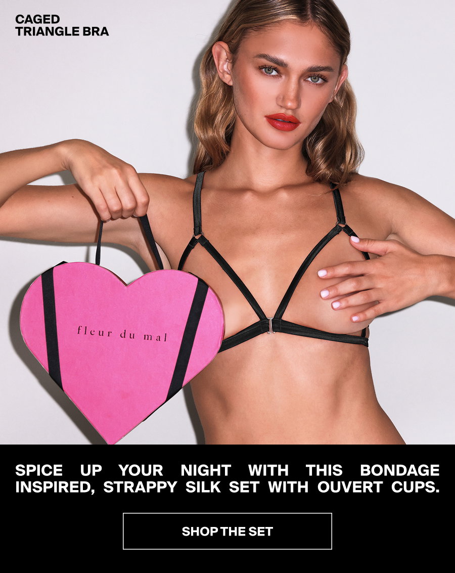 Caged Triangle Bra