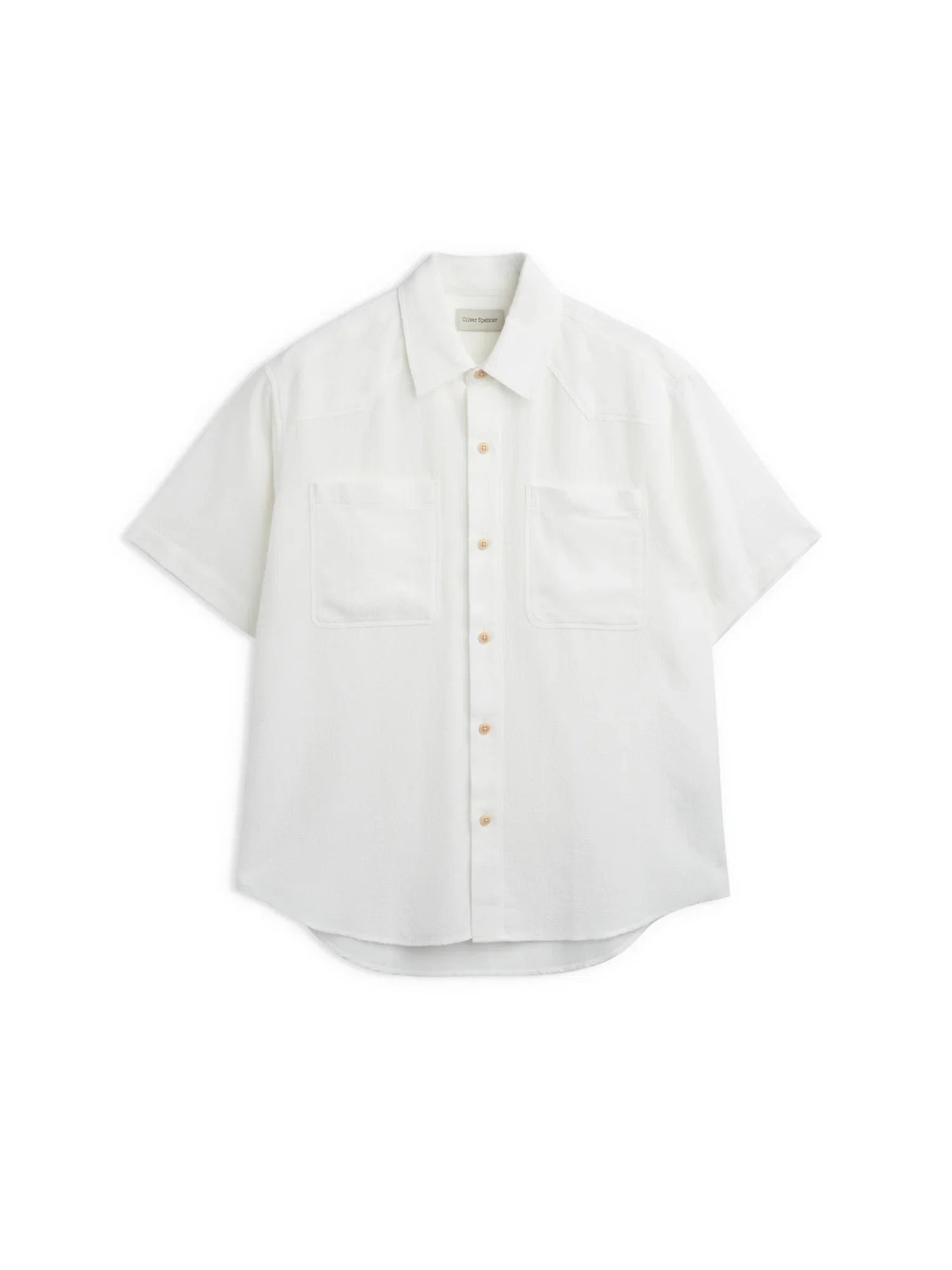 Image of Quito Short Sleeve Shirt Bennett White