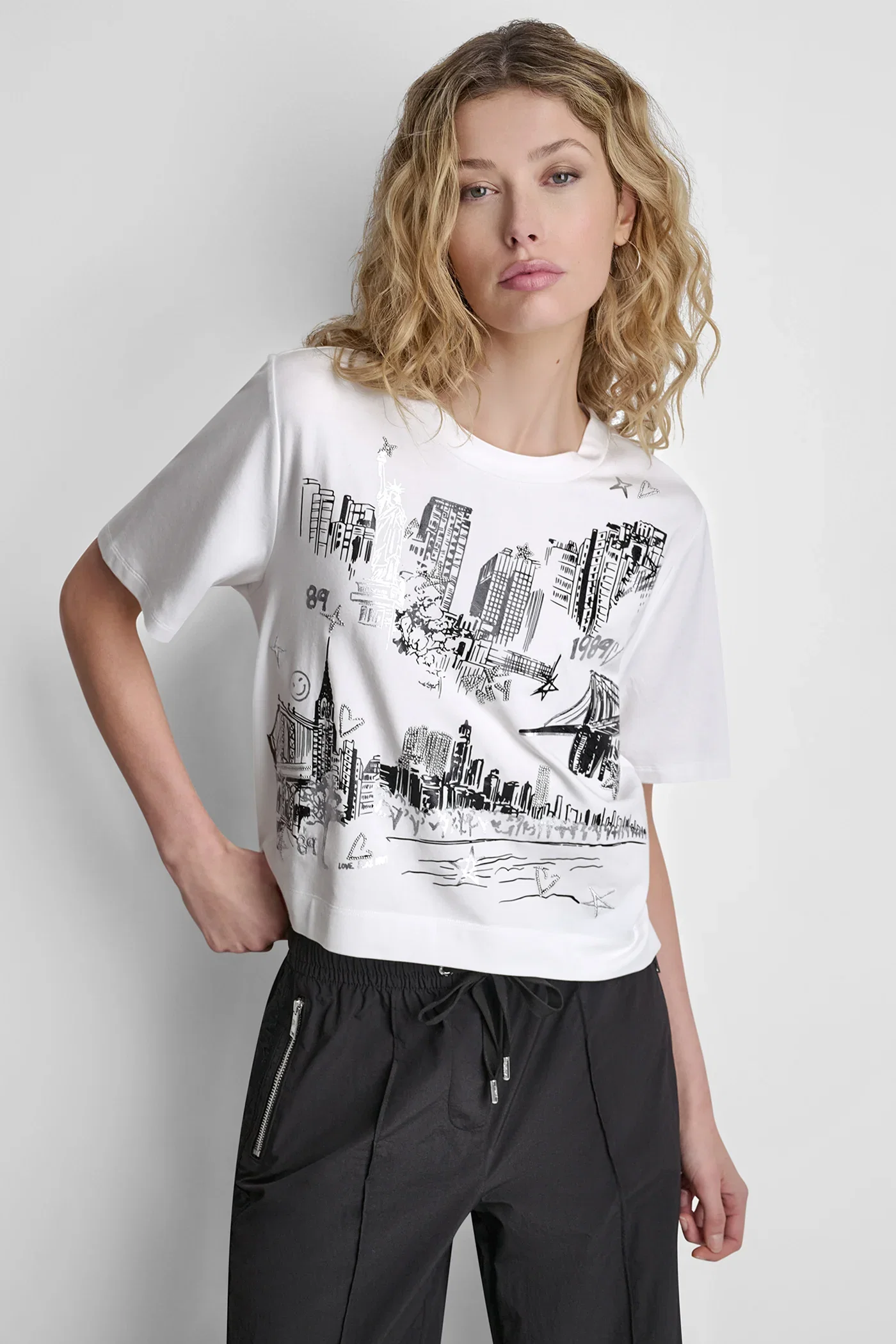 Image of NEW YORK TOILE GRAPHIC TEE
