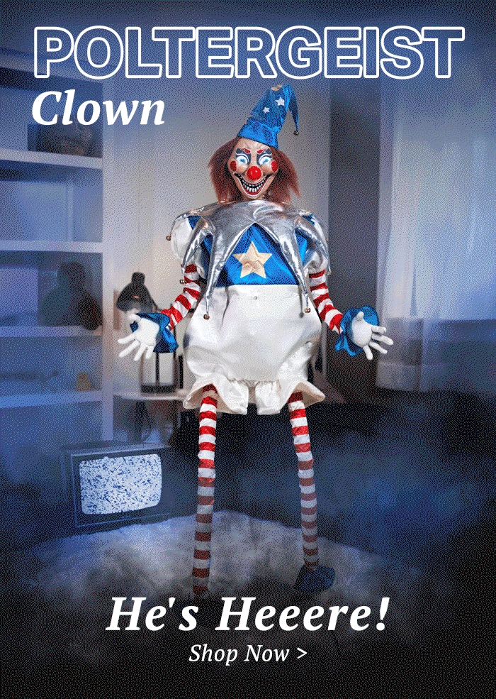 Poltergeist Clown  He's Heeere!