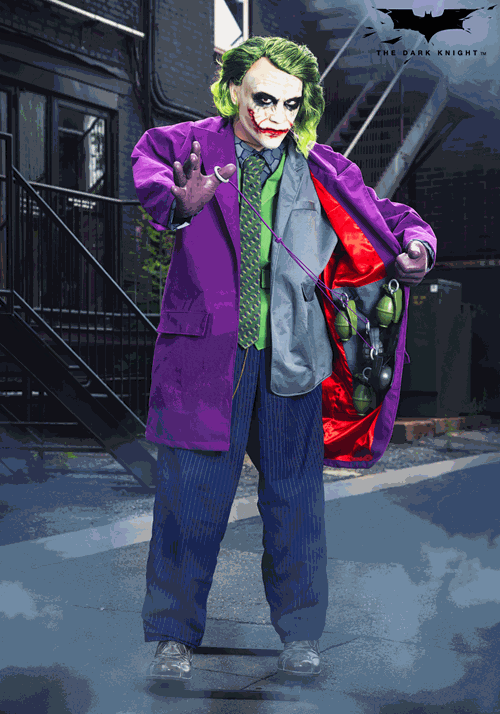 6FT DC Dark Knight Joker Animatronic Decoration
