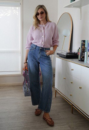 JAG Lucia Barrel Jeans Blue