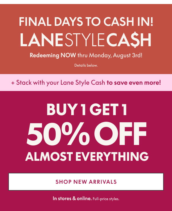 BOGO 50% Off