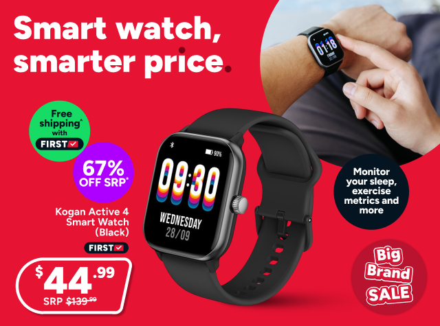Kogan Active 4 Smart Watch (Black)