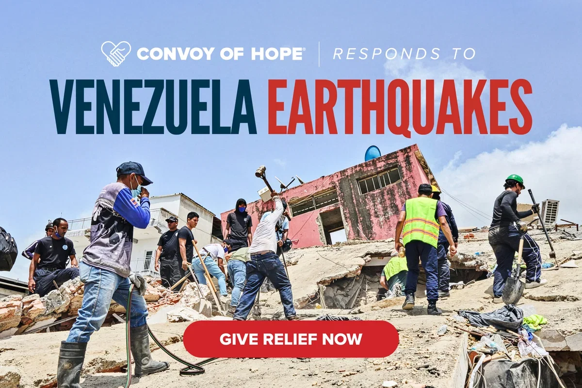 Convoy of Hope Venezuela Earthquake Relief