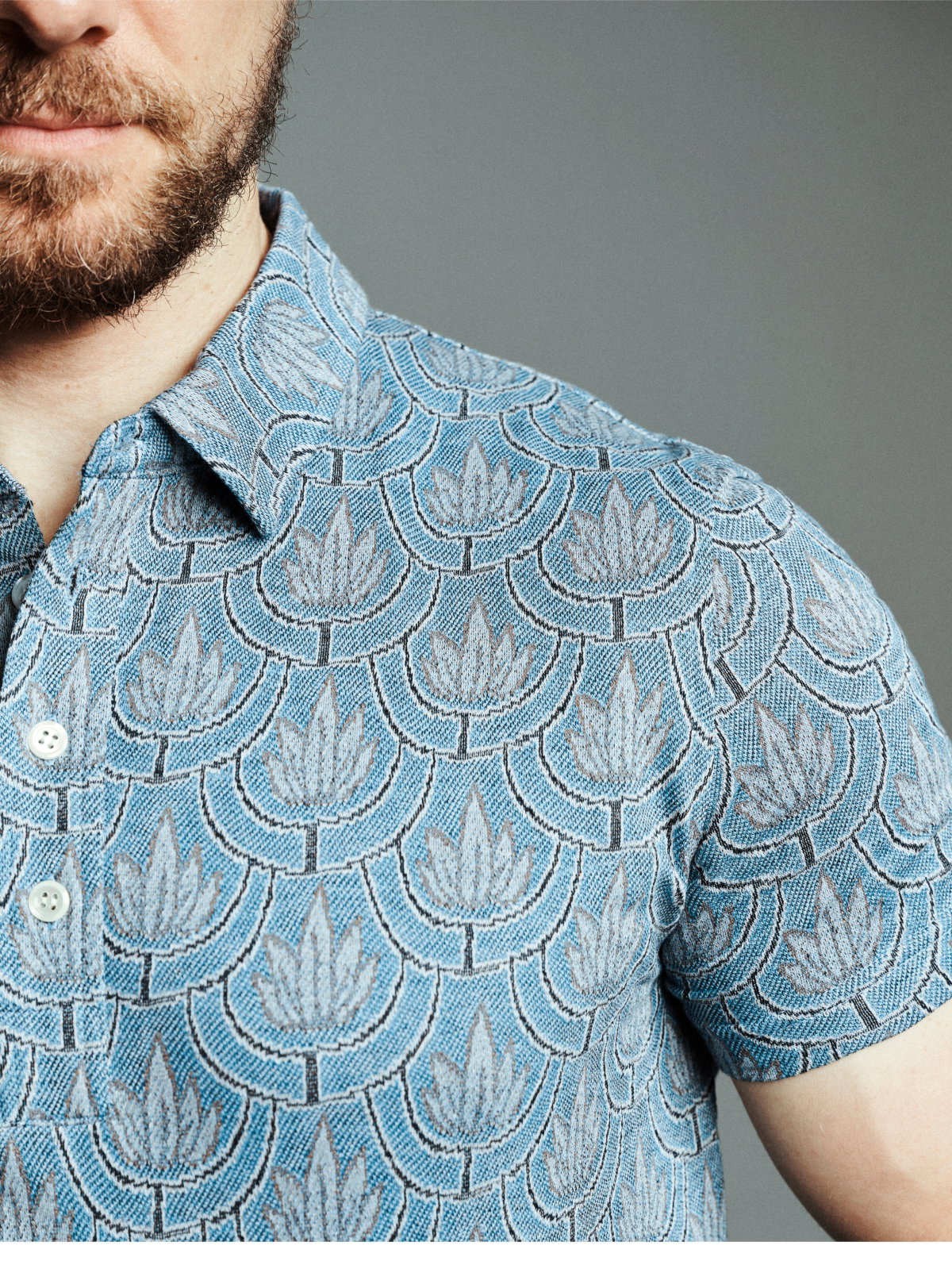 The Andrews Floral Polo