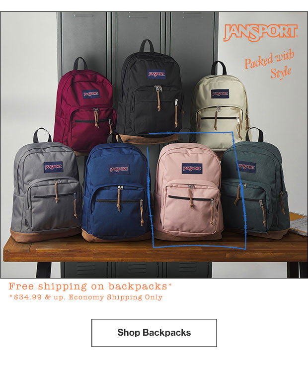 Free Shipping Backpacks!
