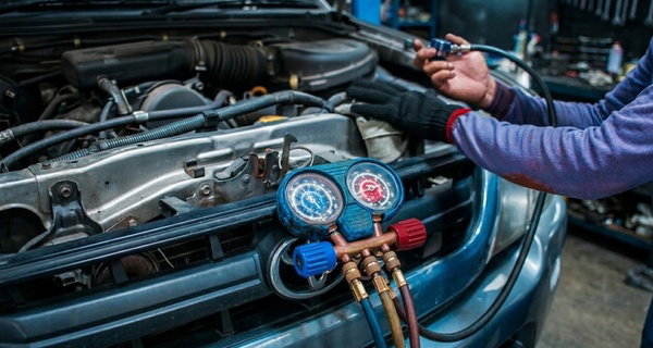 AC System Recharge & Inspection for Optimal Cool Comfort