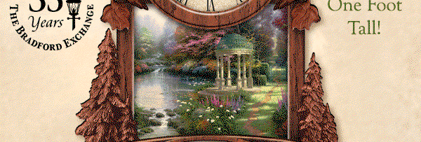 Free Personalization - the clock is over 1 foot tall and engraved with your family's name