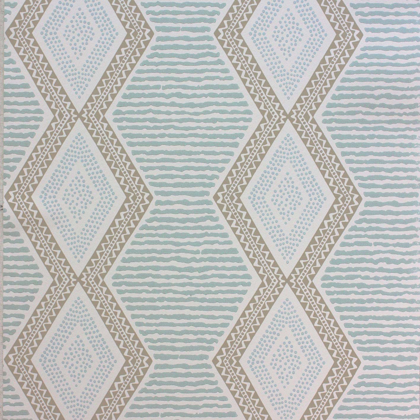 Image of Les Rêves Belle Île Aqua/Beige NCW4306-04