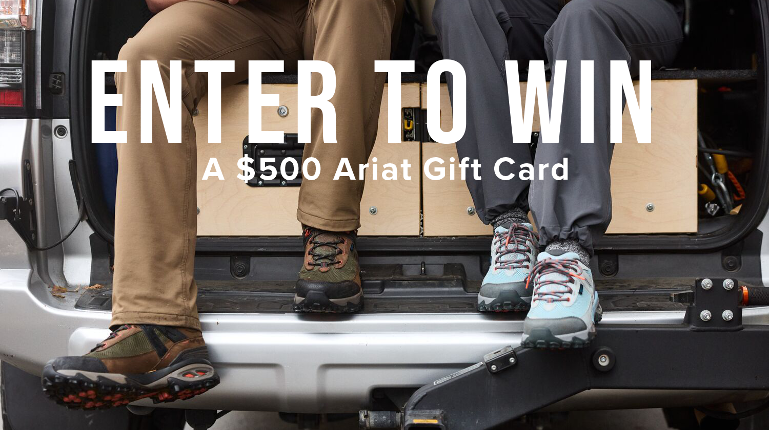 Enter To Win A $500 Ariat Gift Card