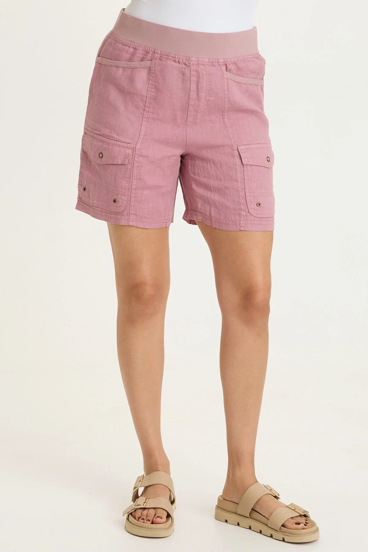 Image of Jayci Linen Cargo Short